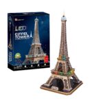 Cubic Fun 3D LED Puzzel de Eifeltoren 84 Stukjes