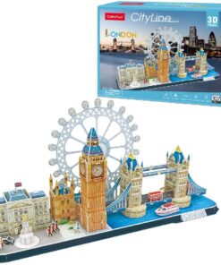 Cubic Fun City Line 3D Puzzel Londen 107 Stukjes