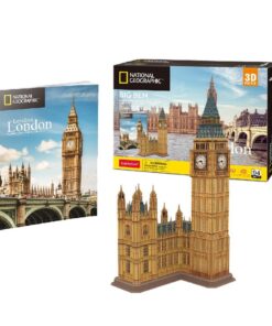 Cubic Fun National Geographic 3D Puzzel Big Ben 94 Stukjes