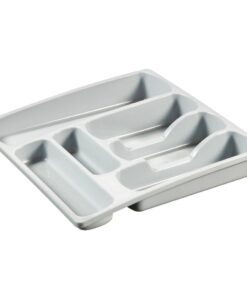 Curver Bestekbak 6-vaks 38x38x6 cm Grijs