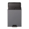 Curver Decobin Duo Prullenbak 26+26L Cool Grey