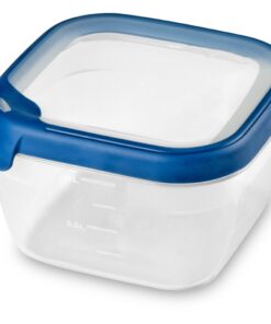 Curver Grand Chef Vershoudbak Vierkant 1.2L Transparant/Donkerblauw