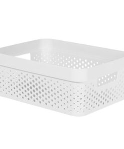 Curver Infinity Dots Box 11L 35.6x26.6x13.6 cm Wit