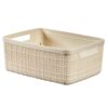 Curver Opbergmand Jute-Look 5L Cr&egrave;me