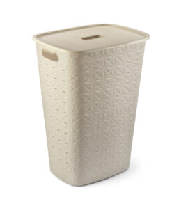 Curver Softex Wasmand met Deksel 56L Krijtwit