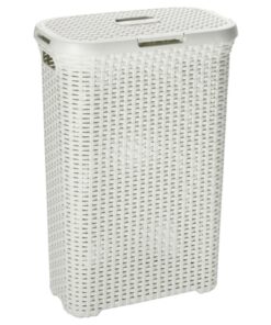 Curver Style Wasmand met Deksel 40L Wit