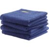 DDDDD Vaatdoeken 30x30 cm 4 Stuks Blauw/Katoen