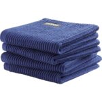DDDDD Vaatdoeken 30x30 cm 4 Stuks Blauw/Katoen
