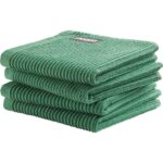 DDDDD Vaatdoeken 30x30 cm 4 Stuks Groen/Katoen