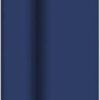 Damast Dark Blue 118x800 Cm Tafelkleed