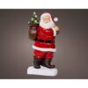 Decoratie LED Kerstman 9x19.5x31.5 cm