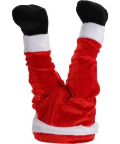 Decoratie LED Kerstman Benen 35 cm