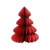 Decoris Papieren Kerstboom Decoratie 48x60 cm Rood