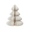 Decoris Papieren Kerstboom Decoratie 48x60 cm Wit