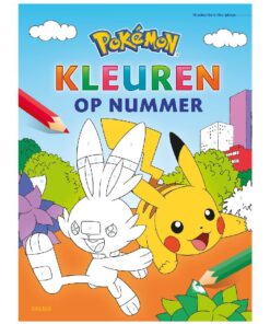 Deltas Kleurboek Pok&eacute;mon Kleuren op Nummer
