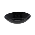 Diep Bord Pampille 20 cm Glas/Zwart