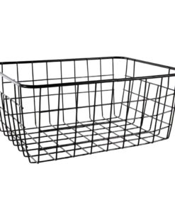 Draadmand 28x22x12.5 cm Mat/Zwart