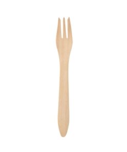Duni Berkenhouten Vorken 19 cm 10 Stuks