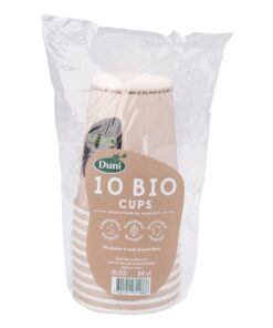 Duni Bio Wegwerp Bekers You chose Green 240 ml 10 Stuks
