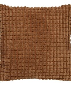 Dutch Decor Kussen Rome 45x45 Cm Tobacco Brown