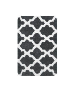 Dutch House Badmat Toulon 60x90 cm Zwart