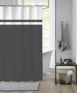 Dutch House Douchegordijn 180x200 cm Antraciet