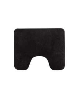 Dutch House Toiletmat Caen 60x50 cm Zwart