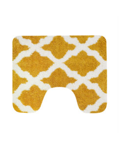 Dutch House Toulon Toiletmat 60x50 cm Oker/Wit