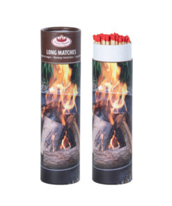 Esschert Design Fancy Flames Lange Lucifers in Koker