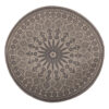 Esschert Design Tuintapijt Grijs Rond 170 cm
