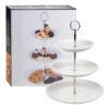 Exccellent Houseware Etagere Porselein 3laags 36cm Hoog