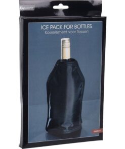 Excellent Houseware Flessenkoeler 15x22 cm Zwart