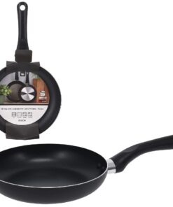 Excellent Houseware Koekenpan 20 cm Aluminium/Zwart