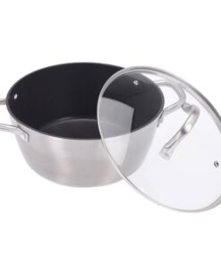 Excellent Houseware Pan 24 cm + Glazen Deksel