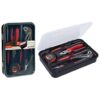 FX Tools Gereedschapset 9-delig Rood/Zwart