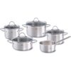 Fissler Palermo Pannenset 5-delig RVS/Glas