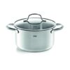 Fissler San Francisco Kookpan + Glazen Deksel 20 cm RVS