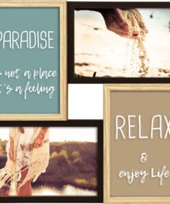 Fotolijst Madi MDF 28X28 Zw/N