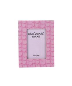 Fotolijst Masie 16x21.5x1 cm Hout/Emaille/Roze