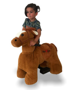 Alternative view of Funz PetRide elektrisch bewegende paard – rijdend speelartikel