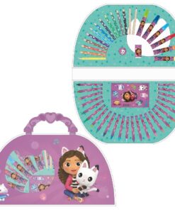 Gabby's Dollhouse Kleurkoffer 51-delig