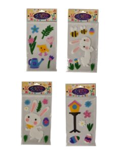 Gel Raamstickers Pasen Assorti