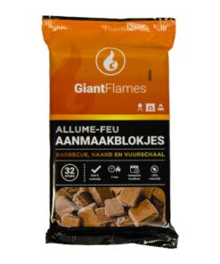 Giant Flames Aanmaakblokjes FSC 32 Stuks
