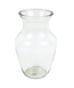 Glazen Vaas Bol H20xD12