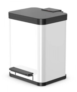 Hailo 0619-230 Öko Uno Plus M Pedaalemmer 17L Wit