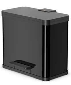 Hailo 0630-260 Oko Duo Plus L Pedaalemmer 17+9L Zwart