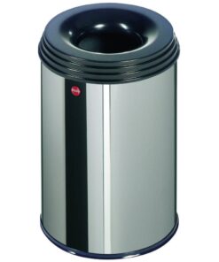 Hailo 0915-022 ProfiLine Safe M Prullenbak 14L RVS/Zwart