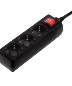 Hama 3-Wegs Distributie Met Switch Zwar.