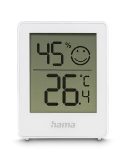 Hama Baros Digitale Thermometer en Hygrometer voor Binnen 2 Stuks Wit