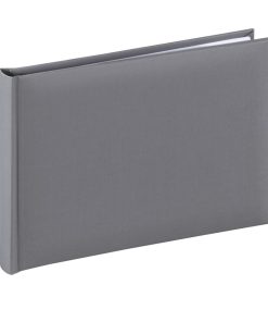 Hama Boekalbum Fine Art 24x17 Cm 36 Witte Pagina's Grijs